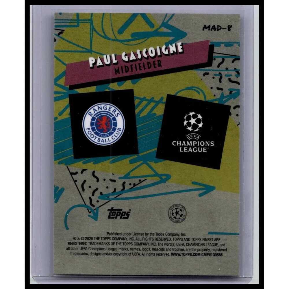 2025-26 Finest UEFA Club Competitions } Paul Gascoigne 90s Madness